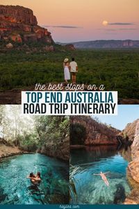 This one week Northern Territory road trip itinerary takes you through the best parts of the Top End Australia. Explore Kakadu National Park, Katherine Gorge, and Litchfield National Park. #northernterritory #topendaustralia | Northern Territory Australia road trip | things to do in Northern Territory | Northern Territory Australia things to do | Northern Territory Australia beautiful | road trip Australia bucket lists | Australia beautiful places | best places to travel in Australia