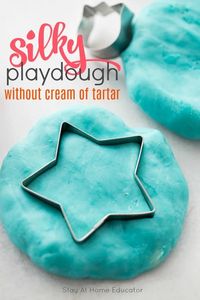 Super Soft Play Dough Recipe without Cream of Tartar