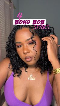 Braids in the front natural hair, braids for black hair, quick braided hairstyles, black women hairstyles, protective hairstyles for black women, short bohemian knotless braids