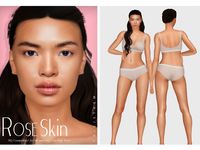 The Sims Resource - [PATREON] Rose Skin