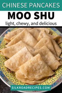 Light, fluffy, and perfectly delicious is what you get with these Chinese Moo Shu pancakes. They are great to pair with rice, stir fried dishes, and more. You will find that it is easy to make them from scratch and they taste even better than buying store bought. Hurry over and save the recipe and use for your next dinner in, where you want some tasty Moo Shu!