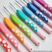 WeCrochet Dots Hook Set Review - Sweet Bee Crochet