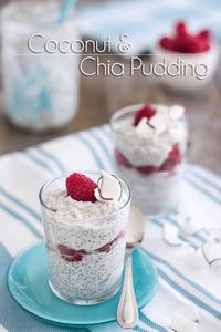 Ridiculously quick and easy to make, this Coconut Chia Seed Pudding is so refreshing, it's bound to become a favorite this summer!