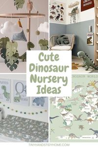 Attention dinosaur enthusiasts and creative parents! Look no further for the ultimate inspiration in designing a dinosaur nursery. This post is filled with amazing ideas to transform your baby's room into a unique and captivating prehistoric oasis. dinosaur nursery decor | dinosaur nursery theme gender neutral | dinosaur nursery ideas