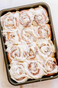 Overnight Cinnamon Rolls Recipe - NatashasKitchen.com