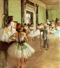 Dance Class, Degas