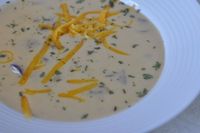 Canadian Cheddar Cheese Soup Recipe served at Le Cellier in EPCOT at Disney World