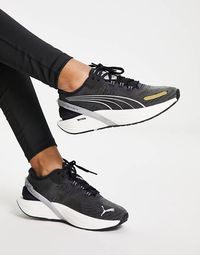 Puma Running XX Nitro trainers in black and white | ASOS