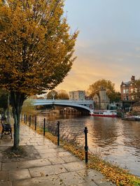 The River Ouse in York in Autumn