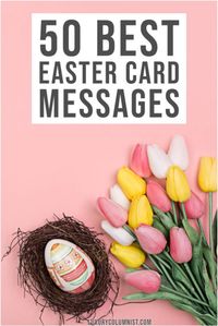 Best Easter Card Messages and Sayings