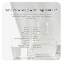 It's time we started looking into the water we are drinking and re think what true health is supposed to be. These are just some of what has been found in local tap waters because they say its a "safe level". A frightening thought!! We can not survive long without water and knowing that our bodies are made of 85% water it is essential that we are paying attention to what is in our tap water. Click below to learn more.