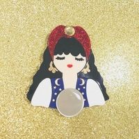 Circus Fortune Teller Brooch