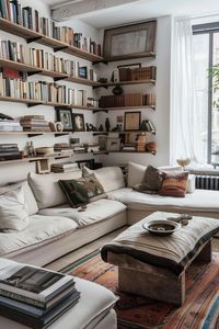 Transform Your Walls: Shelving Unit Ideas for Efficient Home Libraries - Quiet Minimal