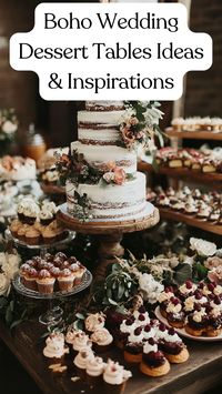 Create a beautiful boho wedding dessert table with these unique and free-spirited ideas. From rustic cake displays to eclectic dessert choices, discover the perfect way to add a touch of whimsy to your celebration. Impress your guests with creative setups and bohemian-inspired treats that reflect your style. Start planning your boho dessert table today and make your wedding a sweet, memorable experience.