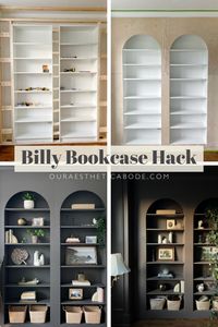 You need to find a spot for this billy bookcase hack in your home!! These DIY built ins add both beauty and function to any space and it's a beginner friendly project! Use my step by step tutorial for all the tips and tricks!