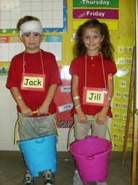 Jack and Jill; Ethan and Liviah class party