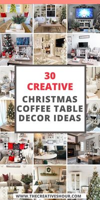 Elevate your minimalist living room this Christmas with neutral DIY coffee table decor ideas. Featuring elegant, simple designs and round trays, these decor strategies blend perfectly with a neutral color palette. Incorporate rustic and farmhouse elements for a timeless look that's trending in 2023. Ideal for those who appreciate understated elegance, these tips will make your coffee table a festive centerpiece.