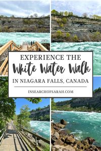 Experience the White Water Walk in Niagara Falls! Get up close to Class 6 White Water Rapids, some of the wildest in the world! White Water Walk is a must-do! Niagara Falls attractions | things to do in niagara falls | niagara falls itinerary | white water walk niagara falls | niagara falls canada | niagara falls ontario | family friendly things to do niagara falls | niagara falls tours | niagara falls accessible tours | what to see niagara falls | white water rapids | niagara falls activities