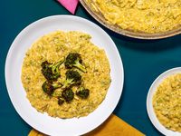 Broccoli Cheddar Orzotto