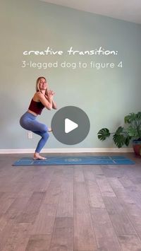 Reagan Sobel - Yoga Teacher on Instagram: "SAVE 🌟 for a creative yoga flow starting from the back of your mat!  Figure 4 hip openers can be incorporated into so many fun yoga flows.  #creativesequencing #figure4pose #yogainspiration #yogaflowideas #yogateachermentor #creativeyogaflow #creativeyoga"