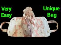 You Probably Never Seen The Bag Make This Way/ Easy Handbag Sewing Tutorial / Copyright - YouTube