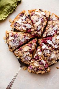 Raspberry Almond Crumb Cake - Sally's Baking Addiction