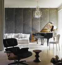 DAVID HICKS UPHOLSTERED WALL