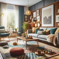 15 Cozy Mid Century Modern Living Room Ideas