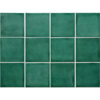 Emser Tile W50KAZE1216MO4P Kaze - 12" x 16" Square Mosaic Wall Tile - Glossy Tile Visual - Sold by Sheet (1.28 SF/Sheet)  Please review Build.com return policy for Flooring and Tile Products, certain restrictions may apply on general returns. If flooring arrives damaged or is defective, please call for assistance (800-375-3403)Features:Made from ceramicDesigned with a tile appearanceA medium shade variation means each piece will vary slightly from anotherMade with a high glossy surfaceRates a 3