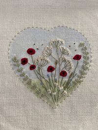 Wildflower Heart Pattern Pdf Download - Etsy