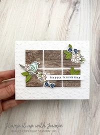 Stampin' Up! Country Birdhouse Birthday Card