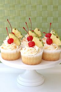 Pina Colada Cupcakes Recipe - You wont believe how good these (from scratch) cupcakes are!!