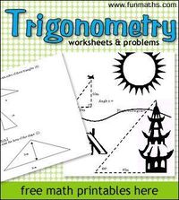 FREE Trigonometry Worksheets and Printables for Highschool