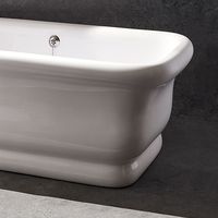 Empire 59" x 34 1/2" x 24" Freestanding Rectangular Bathtub