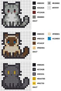 Cat pixel art