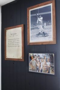 This vintage baseball-themed room with a Sandlot twist is the perfect combo of fun for the kids while also keeping it aesthetically pleasing. #baseballroom #sandlot