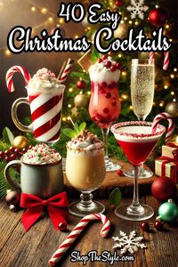 Festive Christmas Cocktails to Celebrate the Season - Shop The Style