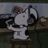 Snoopy vibing