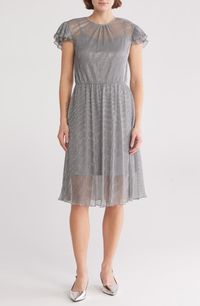 WISHLIST Short Sleeve Sparkle Dress | Nordstromrack