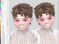 The Sims Resource - Love119 hair for toddler