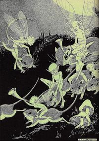 Fairy Riders by Ella Young illustrated by Dorothy Lathrop, from the series of book "The Children's Hour (a children's anthology of Fairytales)