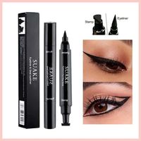 Just found this amazing item on AliExpress. Check it out! $1.45 | 2 In1 Stamp Eyeliner korean make up Waterproof Eye liner maquillajes para mujer Beauty For Women Cosmetics Makeup Products