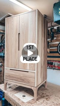 Sam Wilmott on Instagram: "1ST PLACE 🥇 COUNTDOWN OF THE TOP 3 POSTS OF 2023!! 🙌🏻🎉 Well who’d of thought it eh?! A drawer stop was the most favourite post of 2023! It’s nothing new but I guess it is if you’ve not seen it before 😜 the wonders of woodworking, you’re constantly learning 😍

I thoroughly enjoy making custom furniture, purely because you really do learn something new every time and it’s a chance to make something truly unique. I love puzzles and figuring things out as well as designing and getting to be creative, so I just want to thank all of our past and future clients who have allowed us to simply, be us and do what we love. 

This solid ash wardrobe was for a returning client and he wanted us to do just that, ‘be us’ and create something in our own way. We feel a hell o