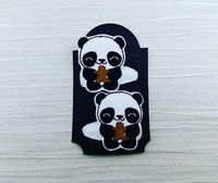 Check out this item in my Etsy shop https://www.etsy.com/uk/listing/558164765/panda-hair-clip-hair-accessories-felt