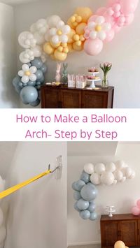 How to Make a Balloon Garland-a DIY Tutorial - traditionallycozy.com