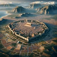 Sparta was a prominent city-state in Laconia in ancient Greece. In antiquity, the city-state was known as Lacedaemon (Λακεδαίμων, Lakedaímōn), while the name Sparta referred to its main settlement on the banks of the Eurotas River in the Eurotas valley of Laconia, in south-eastern Peloponnese. Around 650 BC, it rose to become the dominant military land-power in ancient Greece.