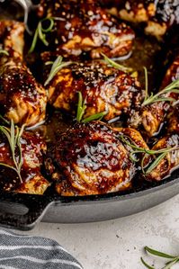 Fig Glazed Chicken | Table for Two® by Julie Chiou