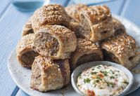 Give your kids lunch boxes a bit of a gourmet twist with these lamb, apricot and mint sausage rolls from the Adelaide Central Market!