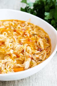 Carrabba's copycat recipe for SICILIAN CHICKEN SOUP is simple & gorgeous. Full of flavor, this will become a family favorite.