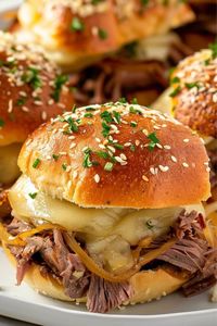 Easy French Dip Sliders - Insanely Good